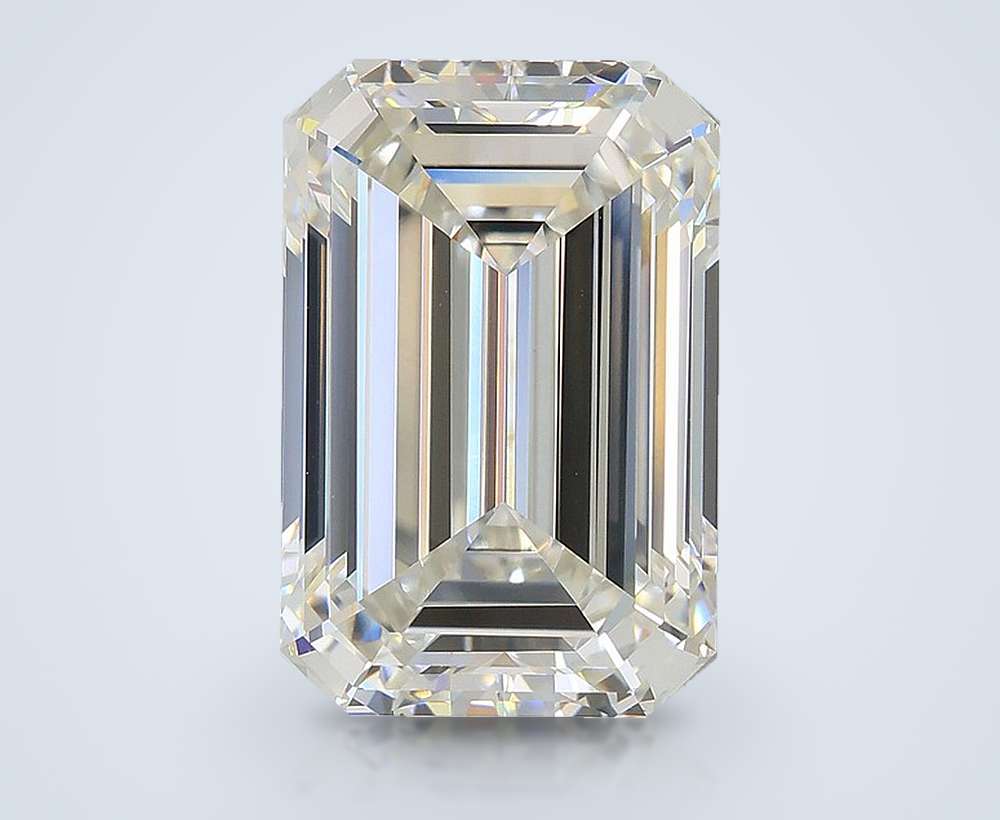 7.05ct H VVS2 Rare Carat Ideal Cut Emerald Lab Grown Diamond