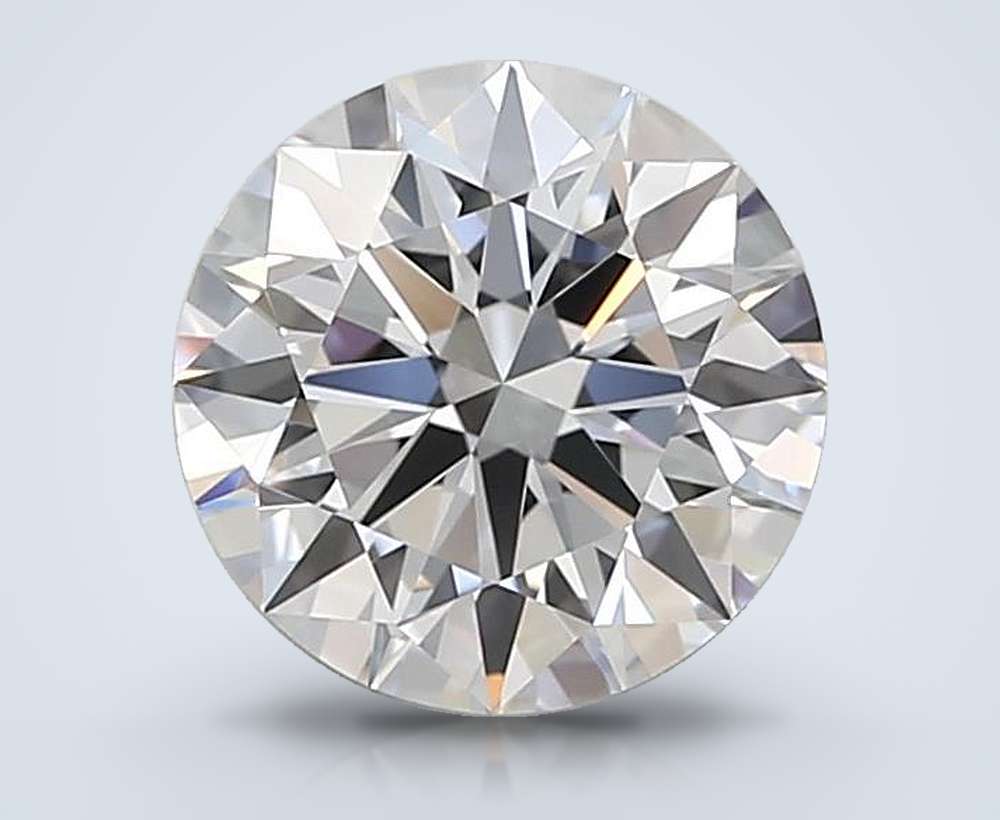 1.71ct D VVS1 Rare Carat Ideal Cut Round Lab Grown Diamond