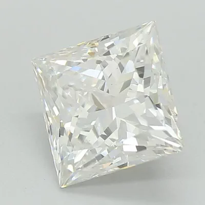 1.09ct E VS2 Rare Carat Ideal Cut Princess Lab Grown Diamond