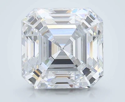 1.28ct E VVS1 Rare Carat Ideal Cut Asscher Lab Grown Diamond