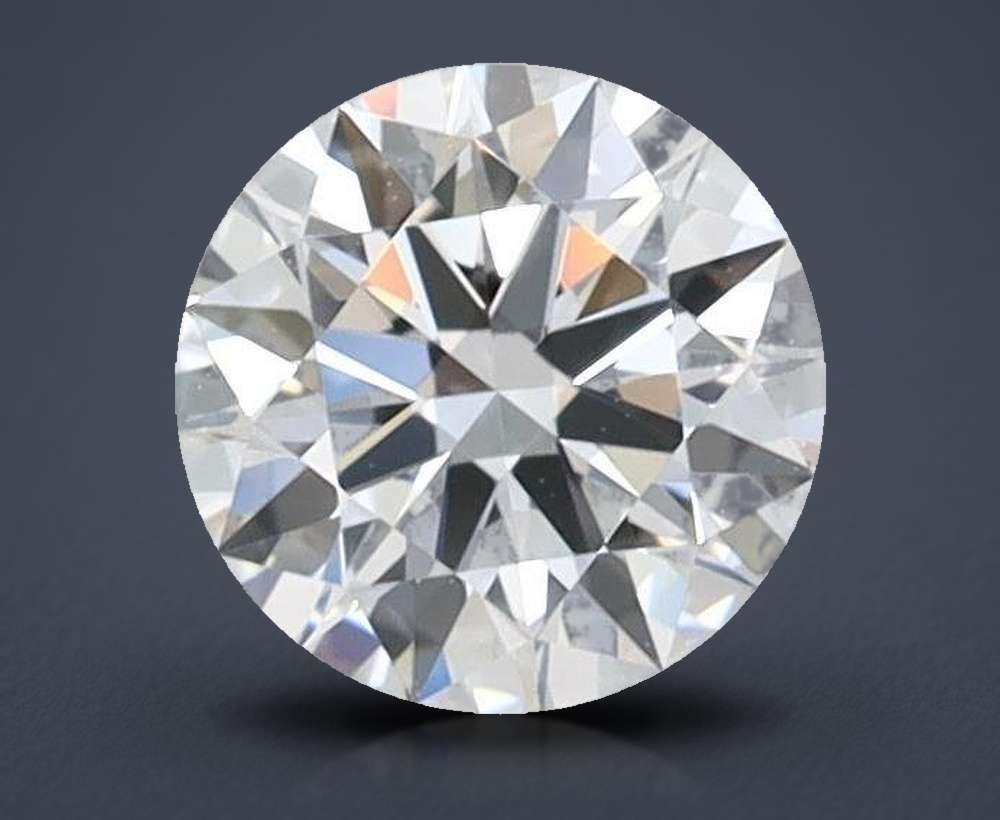 0.56ct D FL Rare Carat Ideal Cut Round Lab Grown Diamond