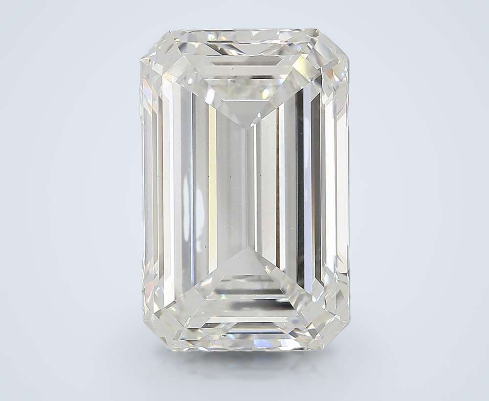 9.53ct F VS1 Rare Carat Ideal Cut Emerald Lab Grown Diamond