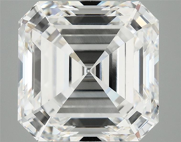 7.14ct E VVS2 Rare Carat Ideal Cut Asscher Lab Grown Diamond