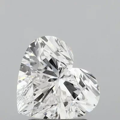 1.59ct D VS1 Rare Carat Ideal Cut Heart Lab Grown Diamond
