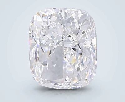 4.42ct F VVS2 Very Good Cut Cushion Lab Grown Diamond