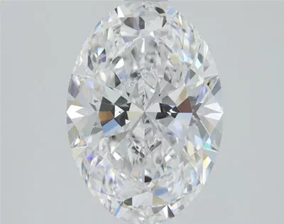 10.04ct F VVS2 Rare Carat Ideal Cut Oval Lab Grown Diamond