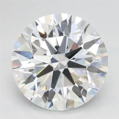 3.07ct D IF Rare Carat Ideal Cut Round Lab Grown Diamond