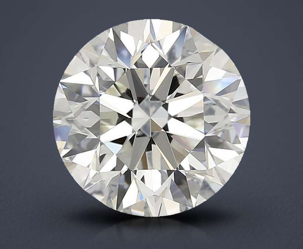 2.50ct J VVS1 Excellent Cut Round Diamond