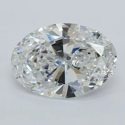 1.16ct D VVS2 Rare Carat Ideal Cut Oval Lab Grown Diamond
