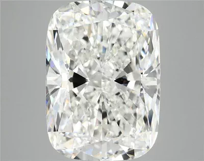 10.18ct F VVS2 Rare Carat Ideal Cut Cushion Lab Grown Diamond
