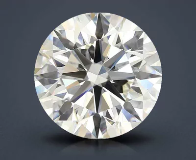 3.34ct J VS1 Rare Carat Ideal Cut Round Diamond