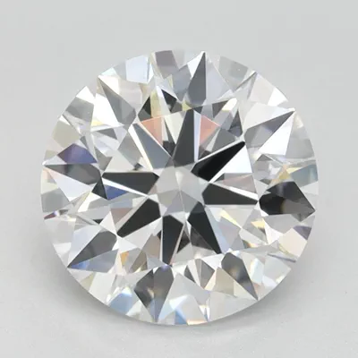1.64ct D FL Rare Carat Ideal Cut Round Lab Grown Diamond