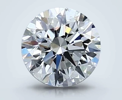 0.51ct H IF Rare Carat Ideal Cut Round Diamond