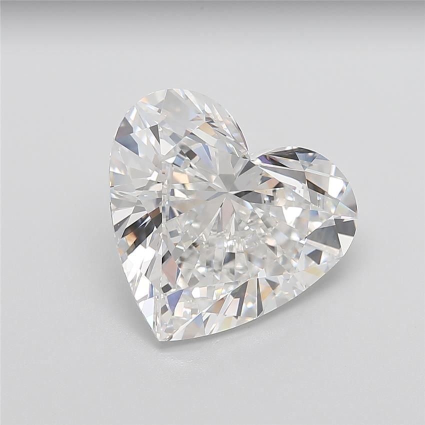 10.16ct F VVS2 Excellent Cut Heart Lab Grown Diamond