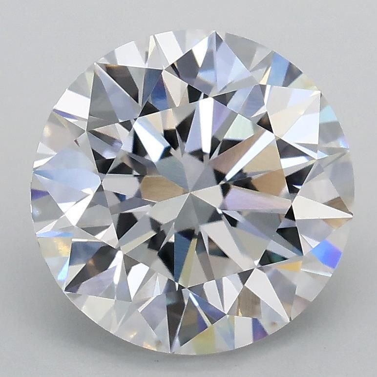 2.57ct D VVS2 Rare Carat Ideal Cut Round Lab Grown Diamond