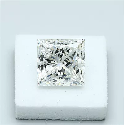 4.29ct I VS2 Rare Carat Ideal Cut Princess Diamond