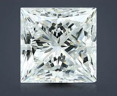4.29ct I VS2 Rare Carat Ideal Cut Princess Diamond