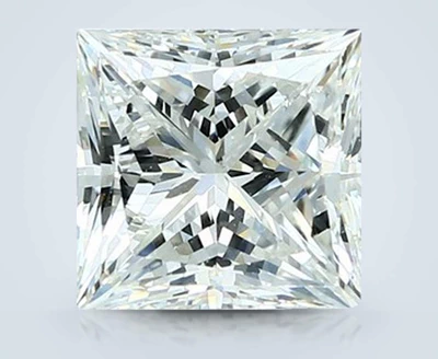 4.29ct I VS2 Rare Carat Ideal Cut Princess Diamond