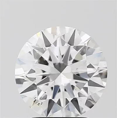 2.52ct F SI1 Excellent Cut Round Lab Grown Diamond