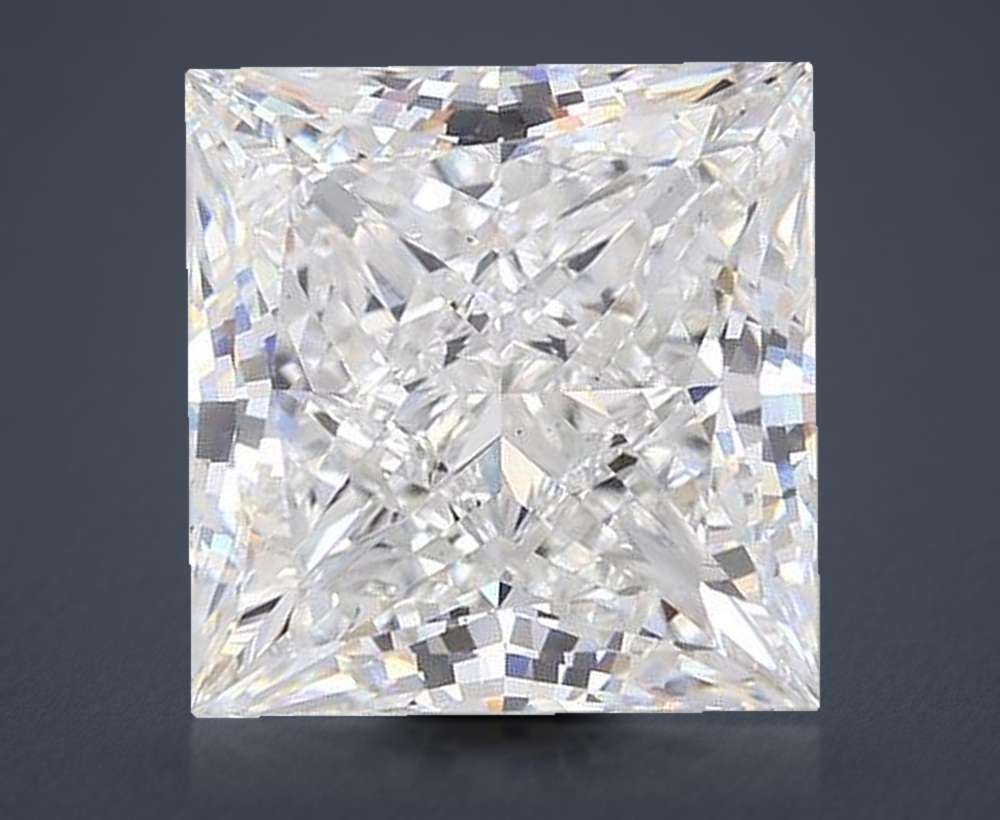 16.59ct F VS1 Rare Carat Ideal Cut Princess Lab Grown Diamond
