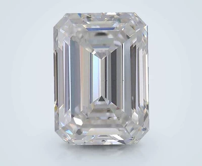 2.06ct E VS1 Rare Carat Ideal Cut Emerald Lab Grown Diamond