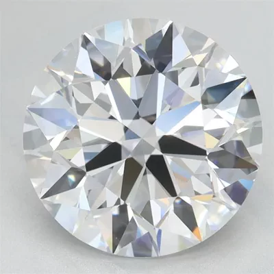 3.02ct D IF Rare Carat Ideal Cut Round Lab Grown Diamond