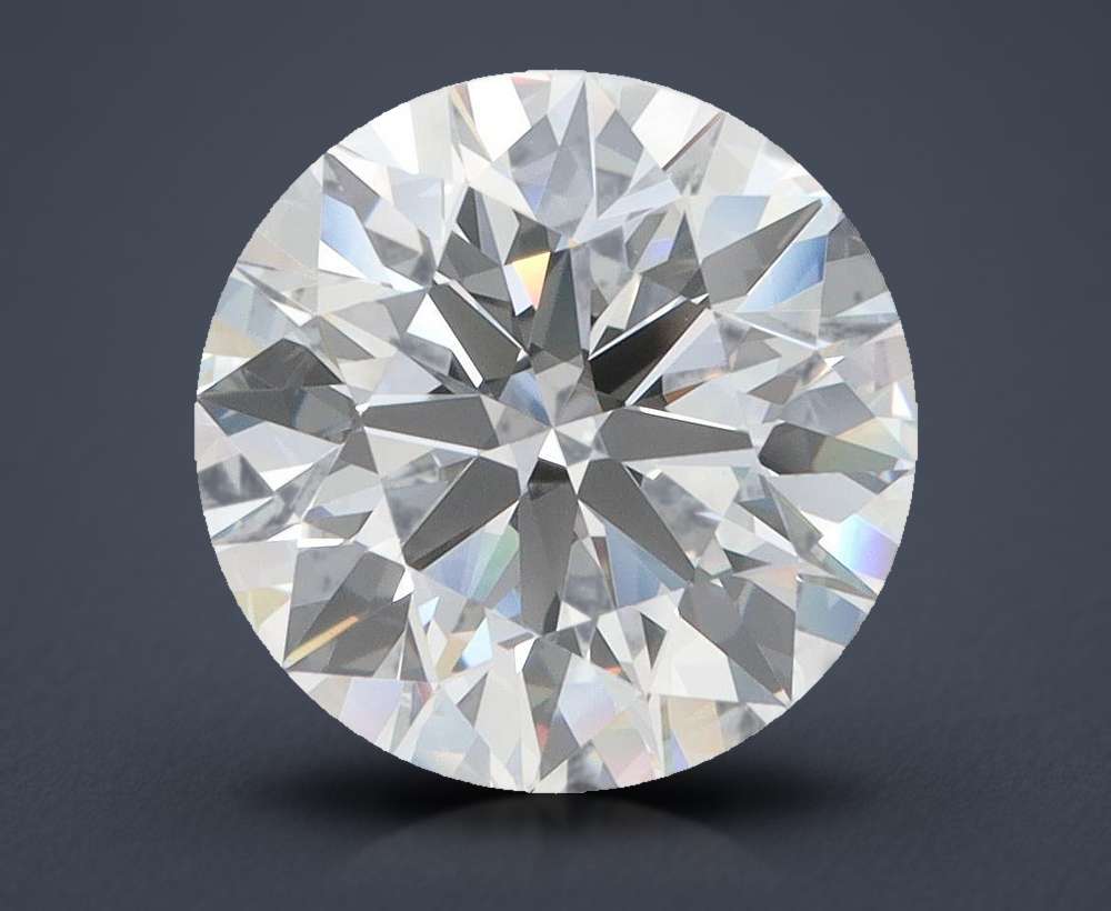 4.01ct D FL Rare Carat Ideal Cut Round Lab Grown Diamond
