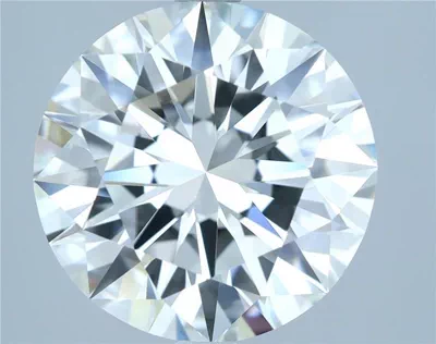 4.07ct G VVS2 Rare Carat Ideal Cut Round Diamond