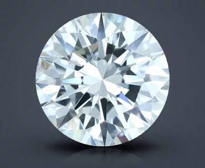 4.07ct G VVS2 Rare Carat Ideal Cut Round Diamond
