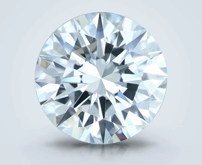 4.07ct G VVS2 Rare Carat Ideal Cut Round Diamond
