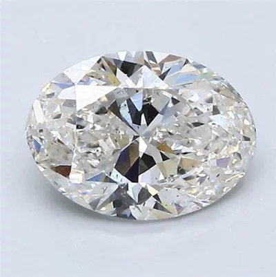 1.30ct H SI1 Rare Carat Ideal Cut Oval Diamond