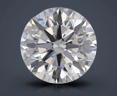 4.00ct D FL Rare Carat Ideal Cut Round Lab Grown Diamond