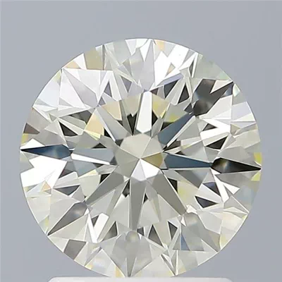 1.59ct K IF Rare Carat Ideal Cut Round Diamond
