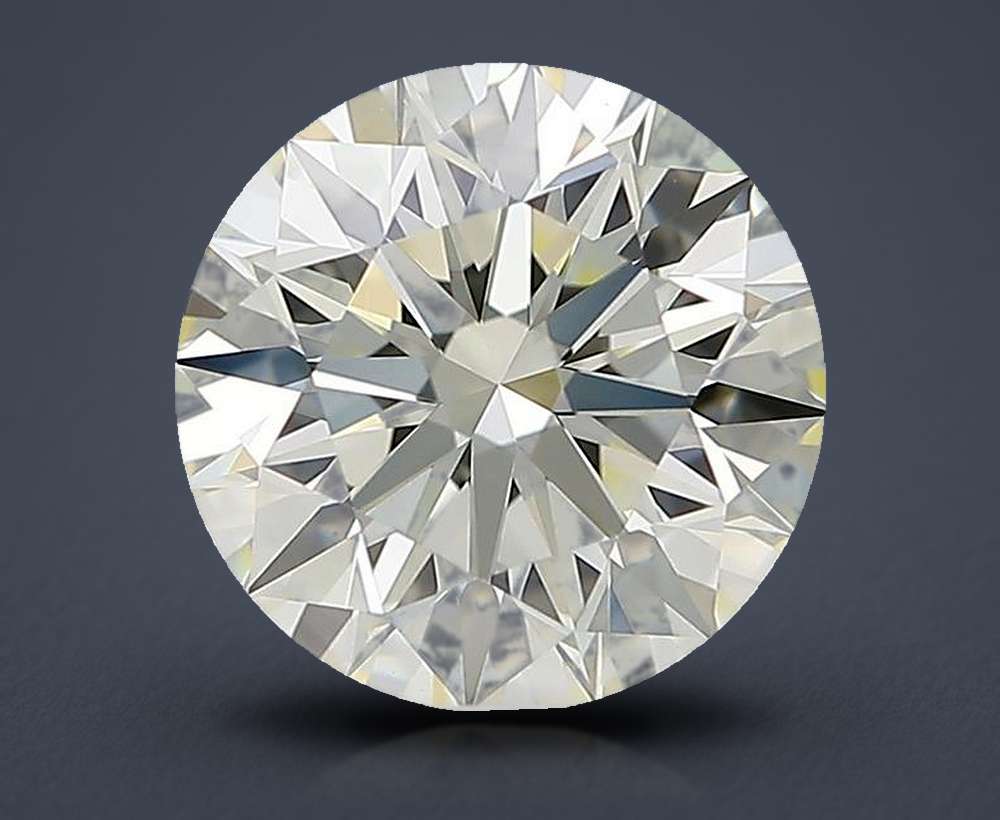 1.59ct K IF Rare Carat Ideal Cut Round Diamond