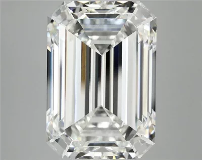 11.79ct F VS1 Excellent Cut Emerald Lab Grown Diamond