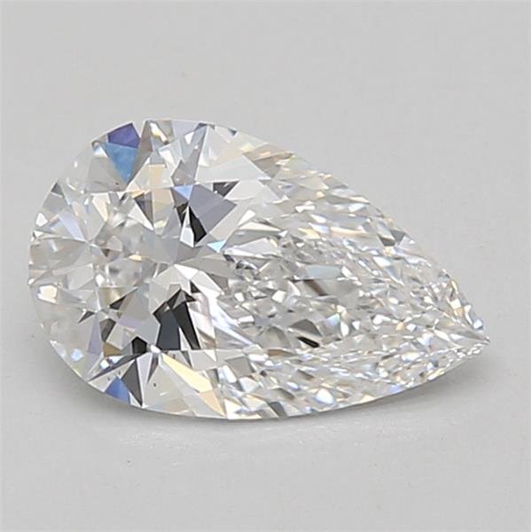 1.24ct D VS2 Rare Carat Ideal Cut Pear Lab Grown Diamond