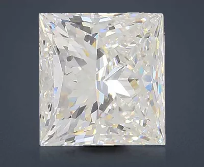 3.97ct F VVS2 Rare Carat Ideal Cut Princess Lab Grown Diamond
