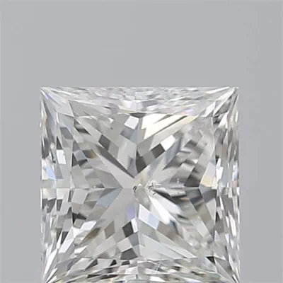 2.12ct H SI2 Excellent Cut Princess Diamond
