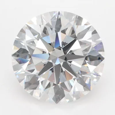 4.24ct D FL Rare Carat Ideal Cut Round Lab Grown Diamond