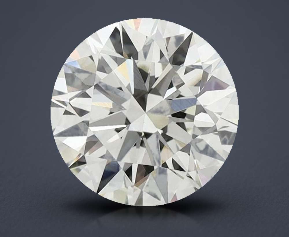 3.31ct I VS1 Rare Carat Ideal Cut Round Lab Grown Diamond