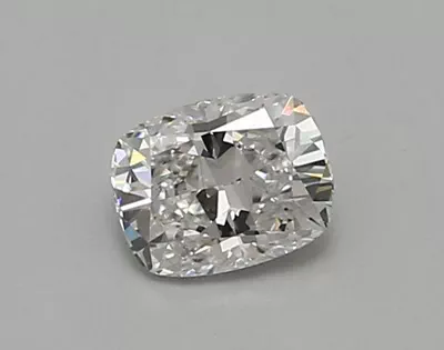 0.69ct E VVS2 Rare Carat Ideal Cut Cushion Lab Grown Diamond