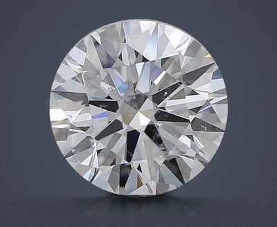 4.01ct E SI2 Rare Carat Ideal Cut Round Diamond