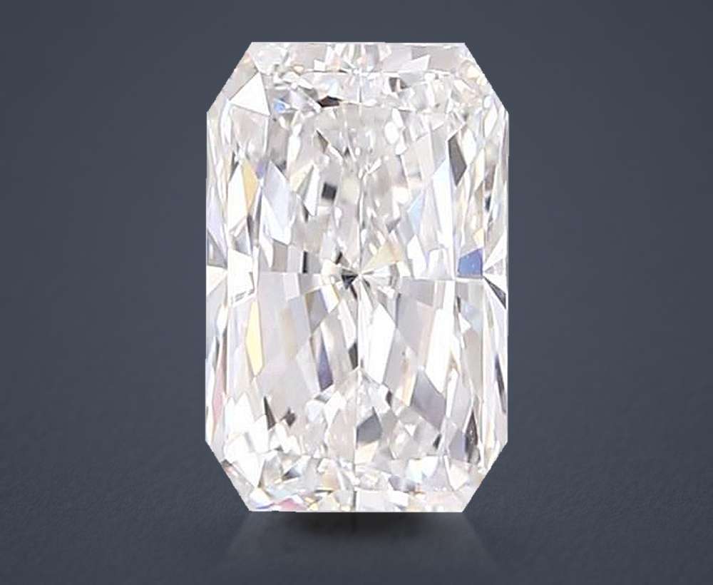 7.20ct E VS1 Rare Carat Ideal Cut Radiant Lab Grown Diamond