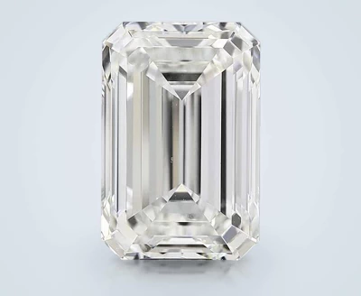 15.11ct G VVS2 Rare Carat Ideal Cut Emerald Lab Grown Diamond