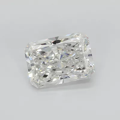 6.17ct F VS2 Rare Carat Ideal Cut Radiant Lab Grown Diamond