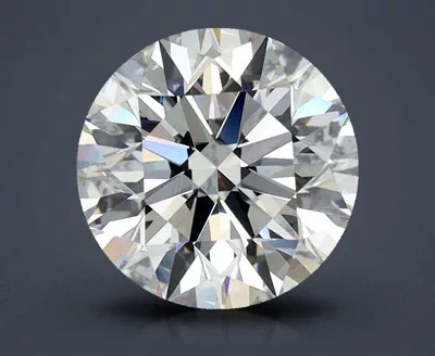 2.70ct F IF Rare Carat Ideal Cut Round Diamond