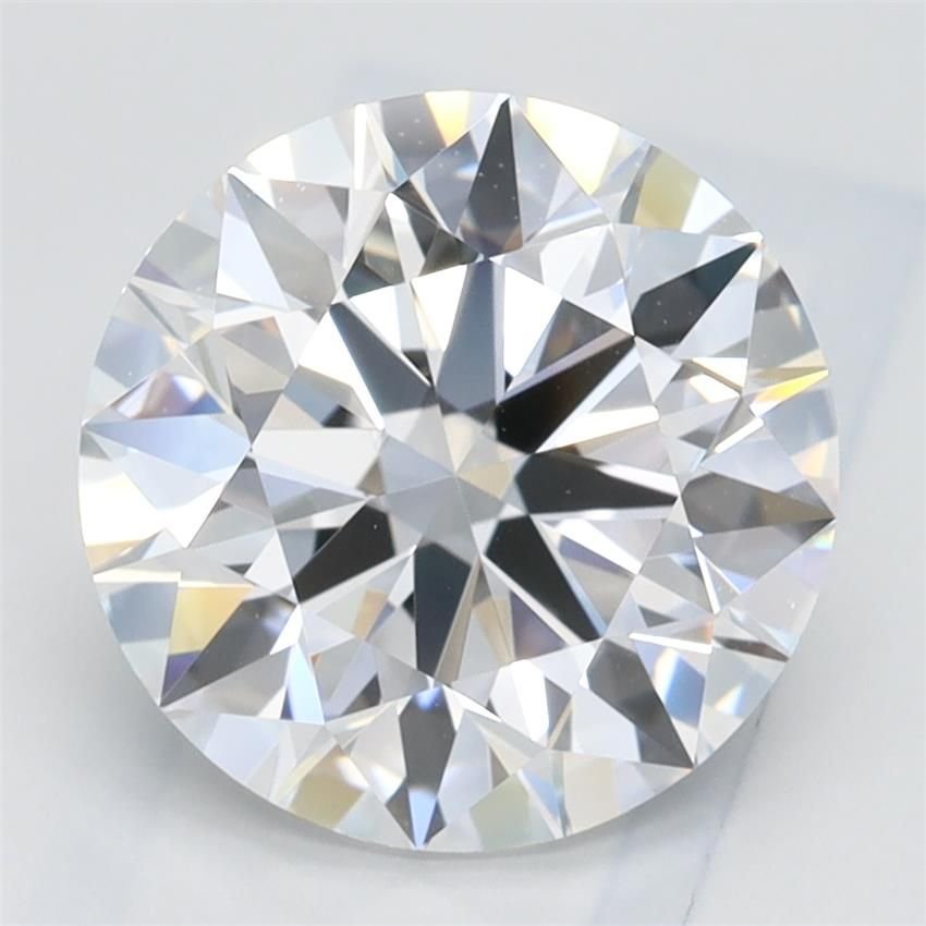 2.66ct D VVS1 Rare Carat Ideal Cut Round Lab Grown Diamond