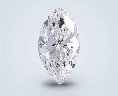 5.02ct E VVS2 Rare Carat Ideal Cut Marquise Lab Grown Diamond