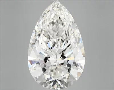 11.16ct G VVS2 Rare Carat Ideal Cut Pear Lab Grown Diamond