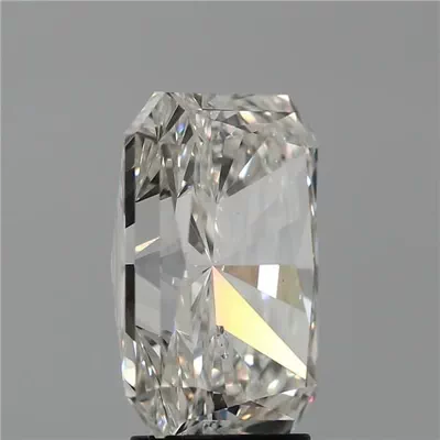 5.03ct K SI1 Rare Carat Ideal Cut Radiant Diamond